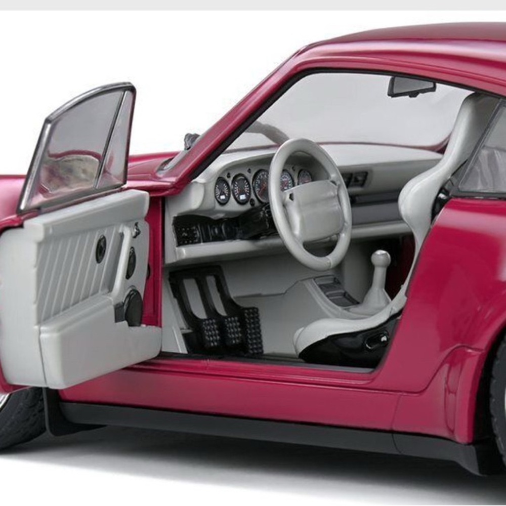 Solido Porsche 911 (964) Turbo Ruby Star Red Diecast 1/18 NIB - Picture 2 of 10